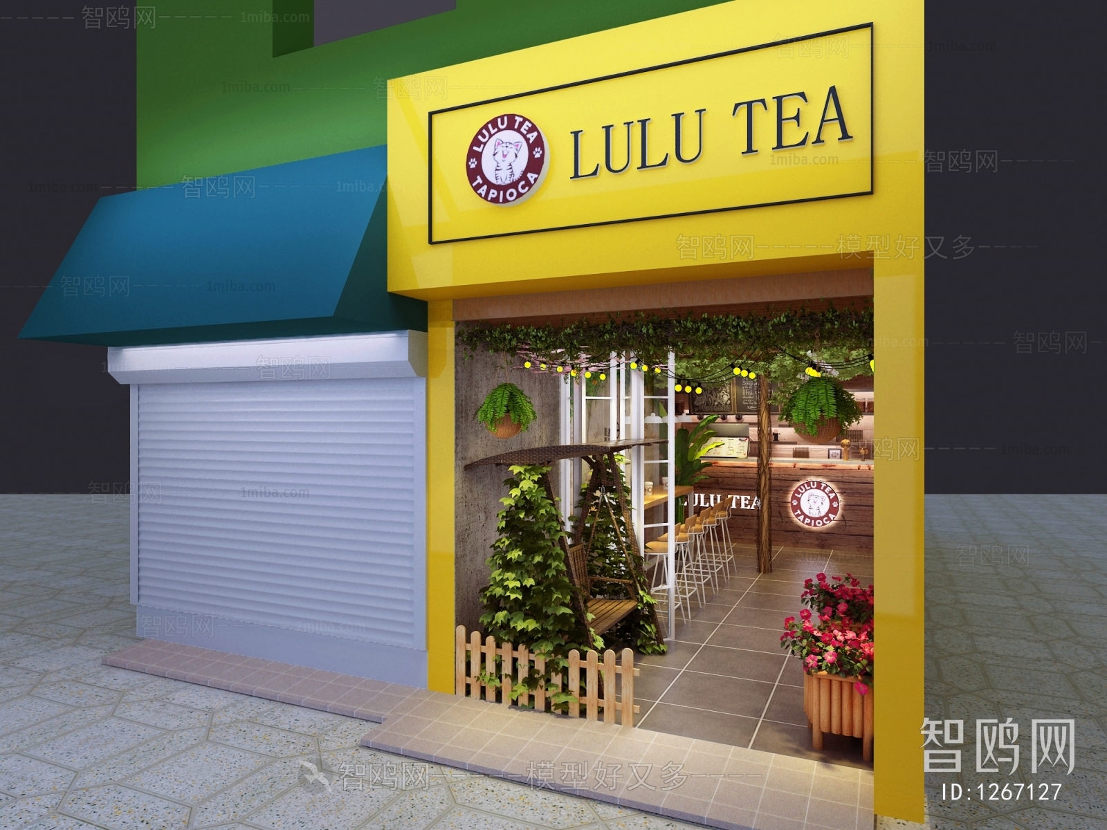 Modern Milk Tea Shop