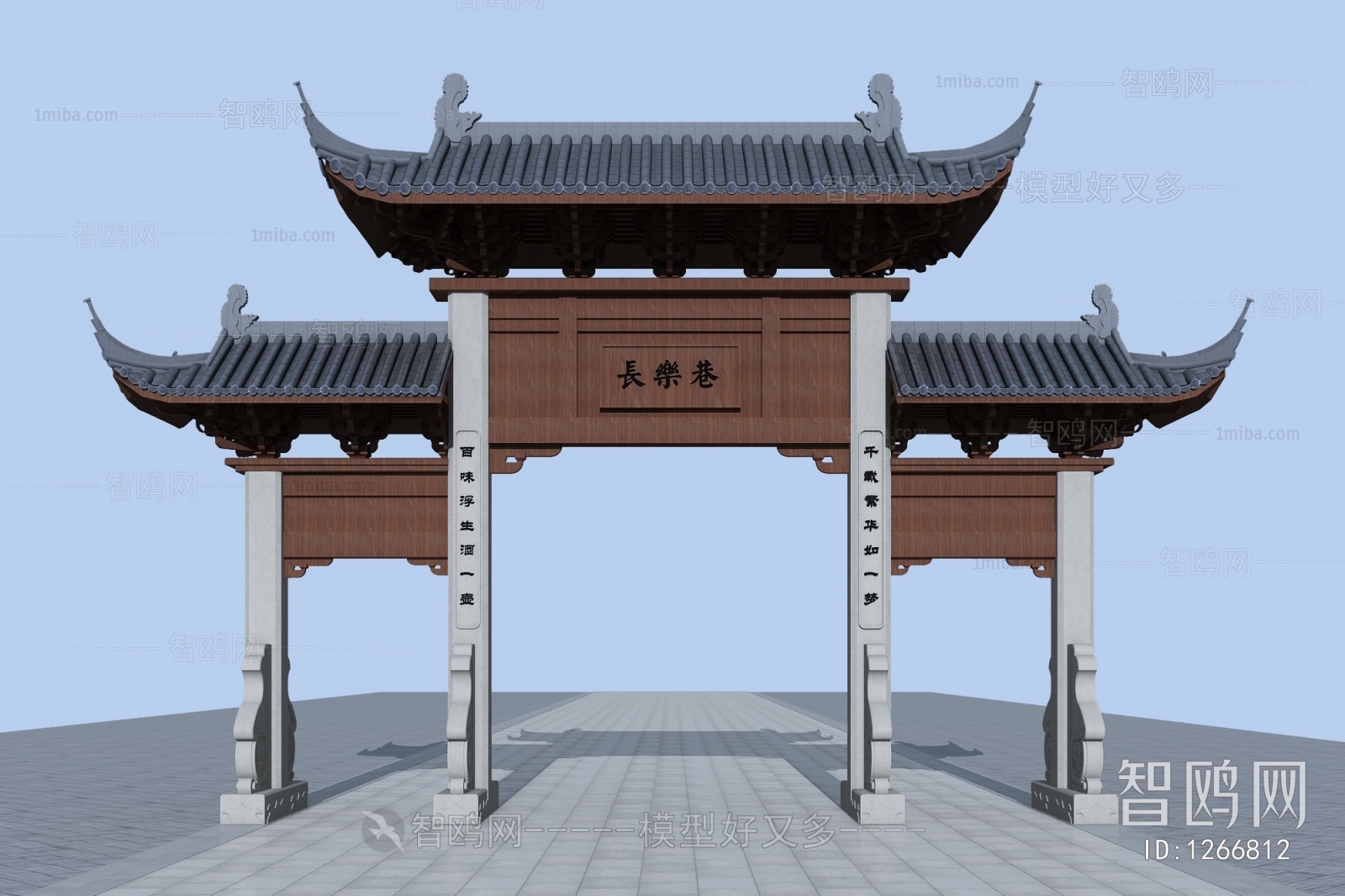 Chinese Style Facade Element