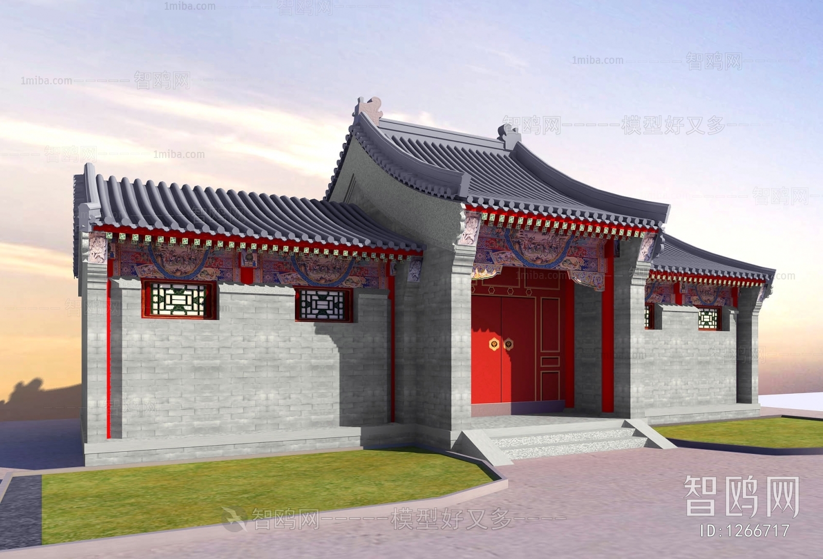 Chinese Style Facade Element