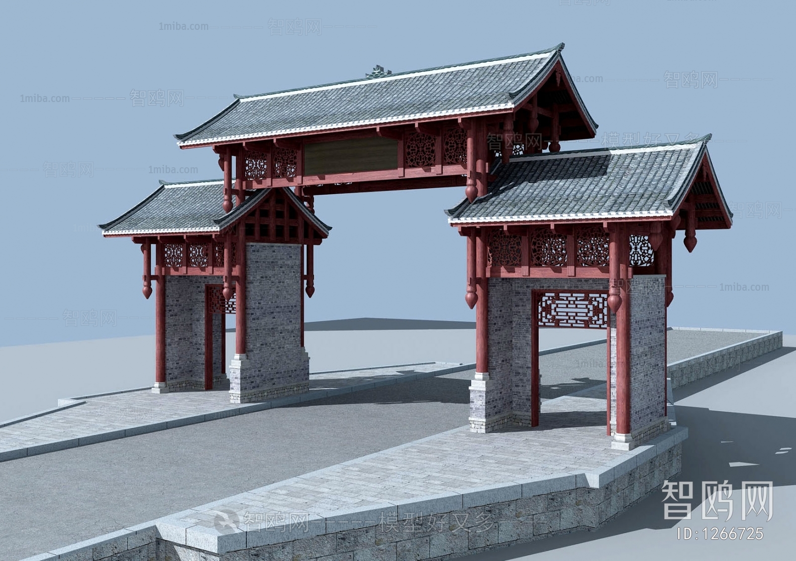 Chinese Style Facade Element