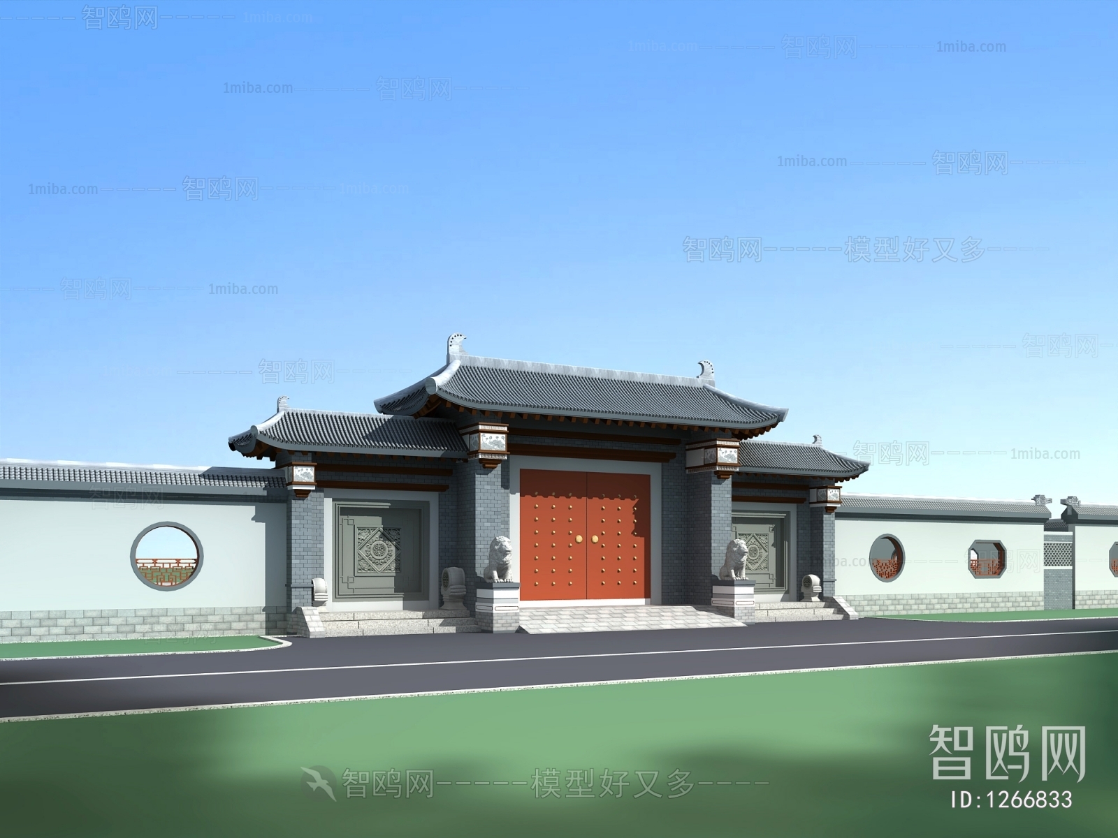 Chinese Style Facade Element