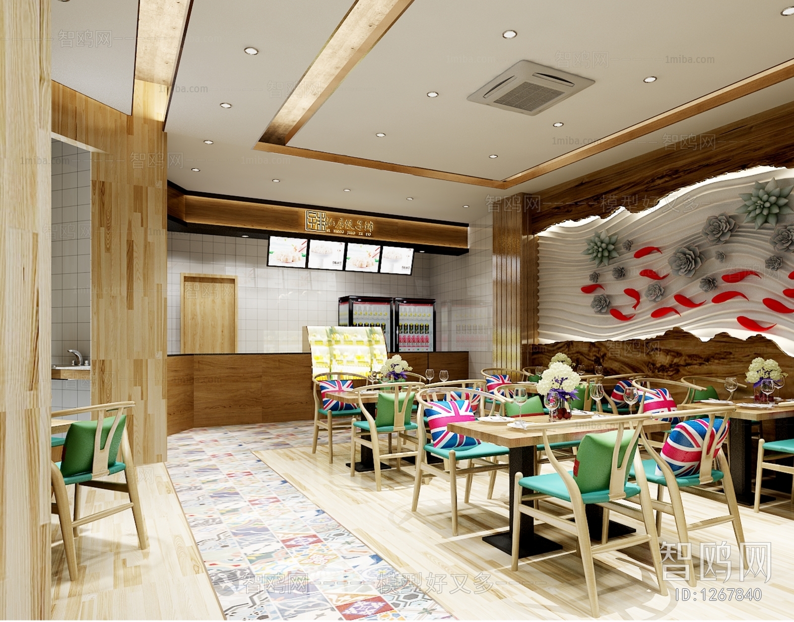 New Chinese Style Catering Space