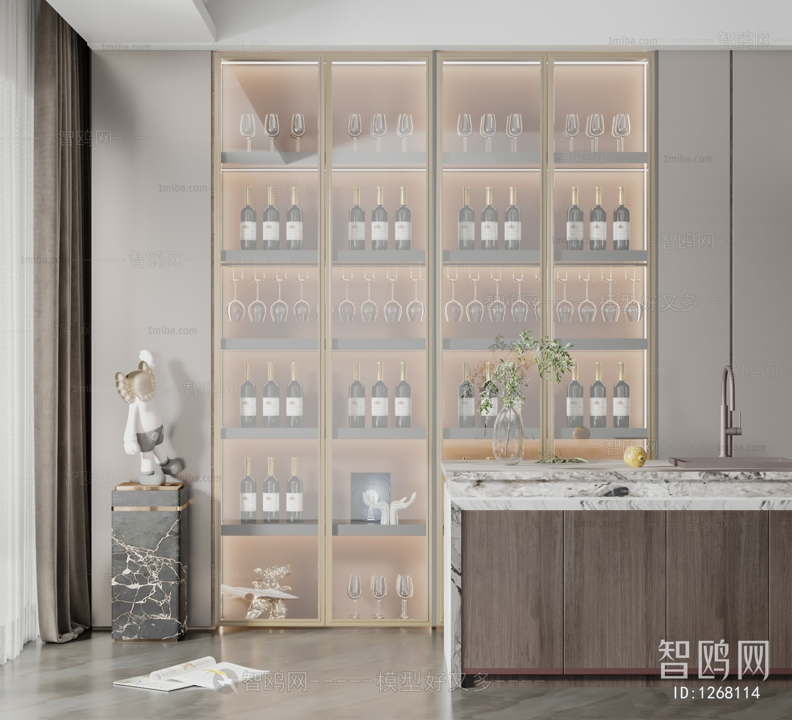 Modern Wine Cabinet