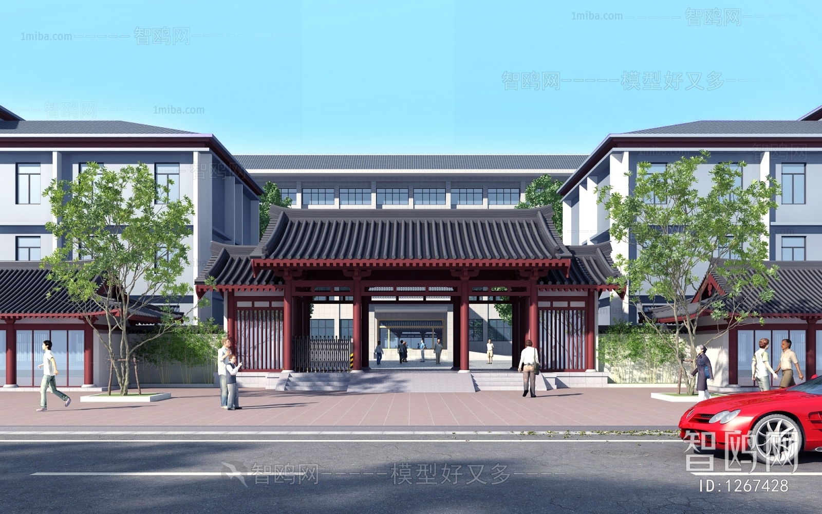 Chinese Style Facade Element