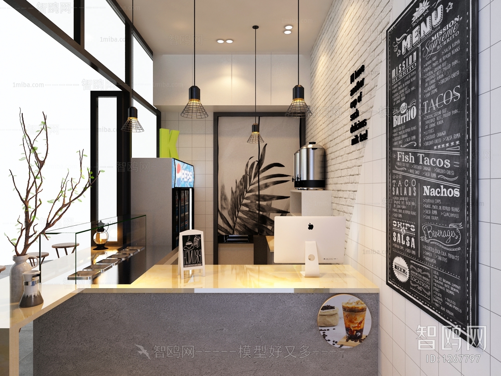 Modern Milk Tea Shop