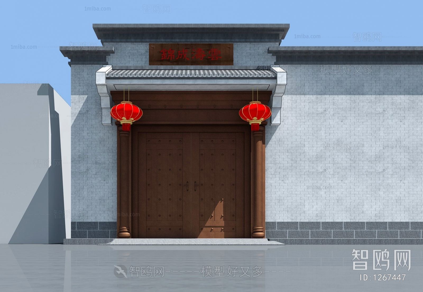 Chinese Style Facade Element