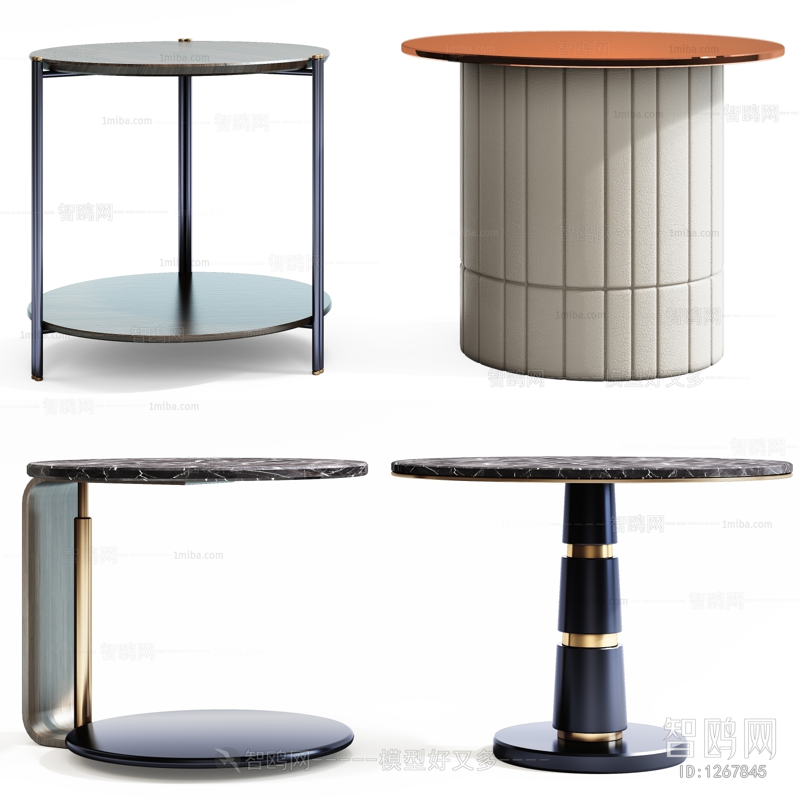 Modern Industrial Style Side Table/corner Table