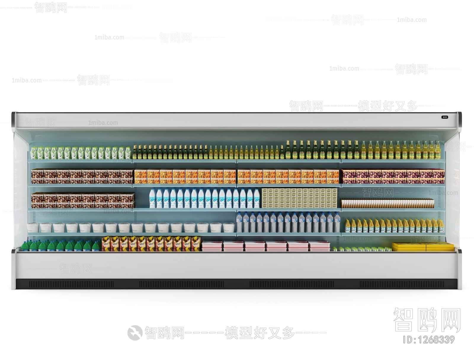 现代冷藏展示柜 展柜货架