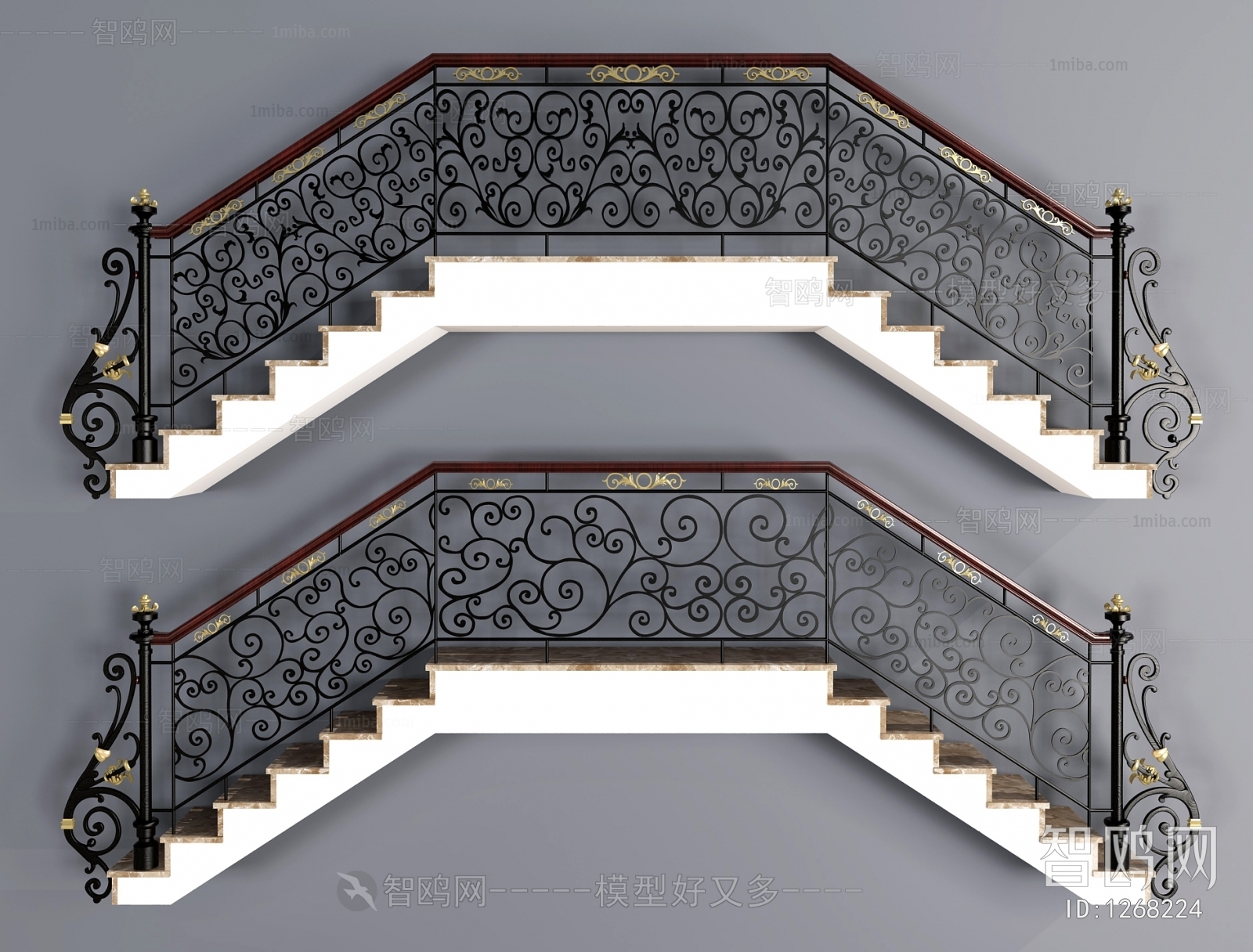 European Style Stair Balustrade/elevator