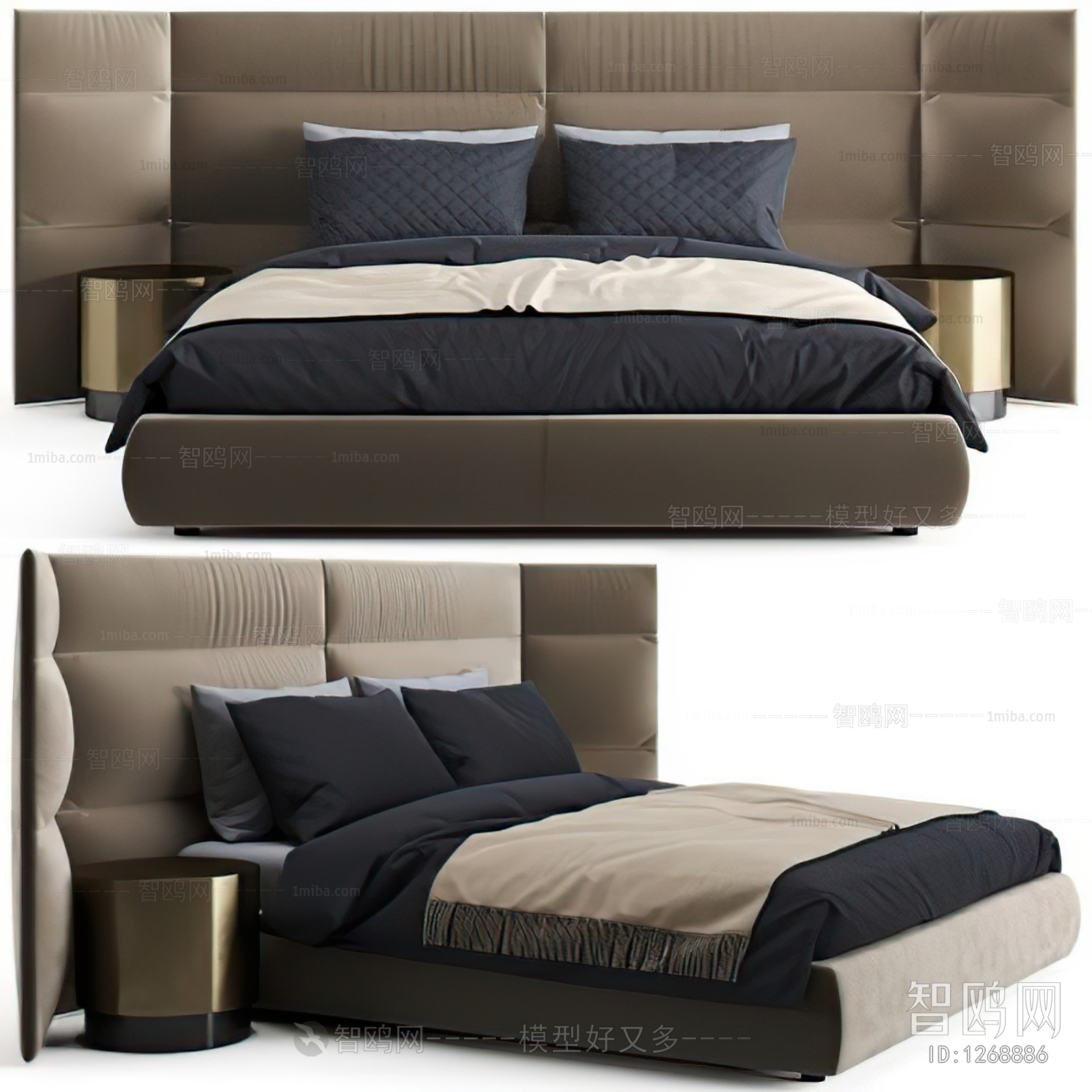 Modern Double Bed