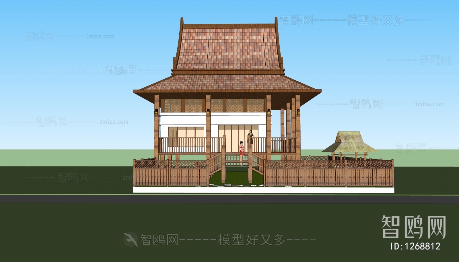 Southeast Asian Style Building Appearance