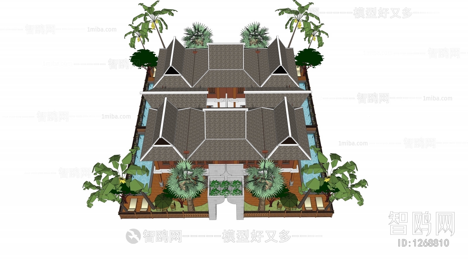 Southeast Asian Style Building Appearance