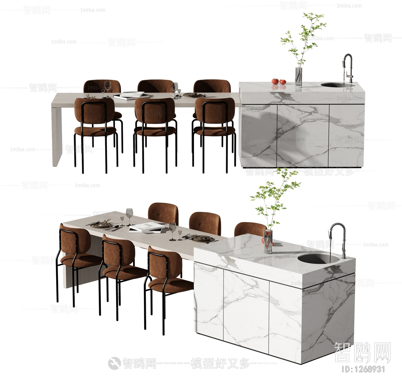 Modern Dining Table And Chairs