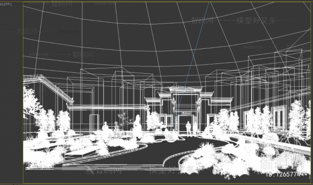 Chinese Style Courtyard/landscape