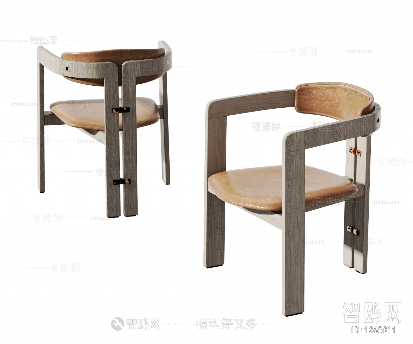 Wabi-sabi Style Single Chair