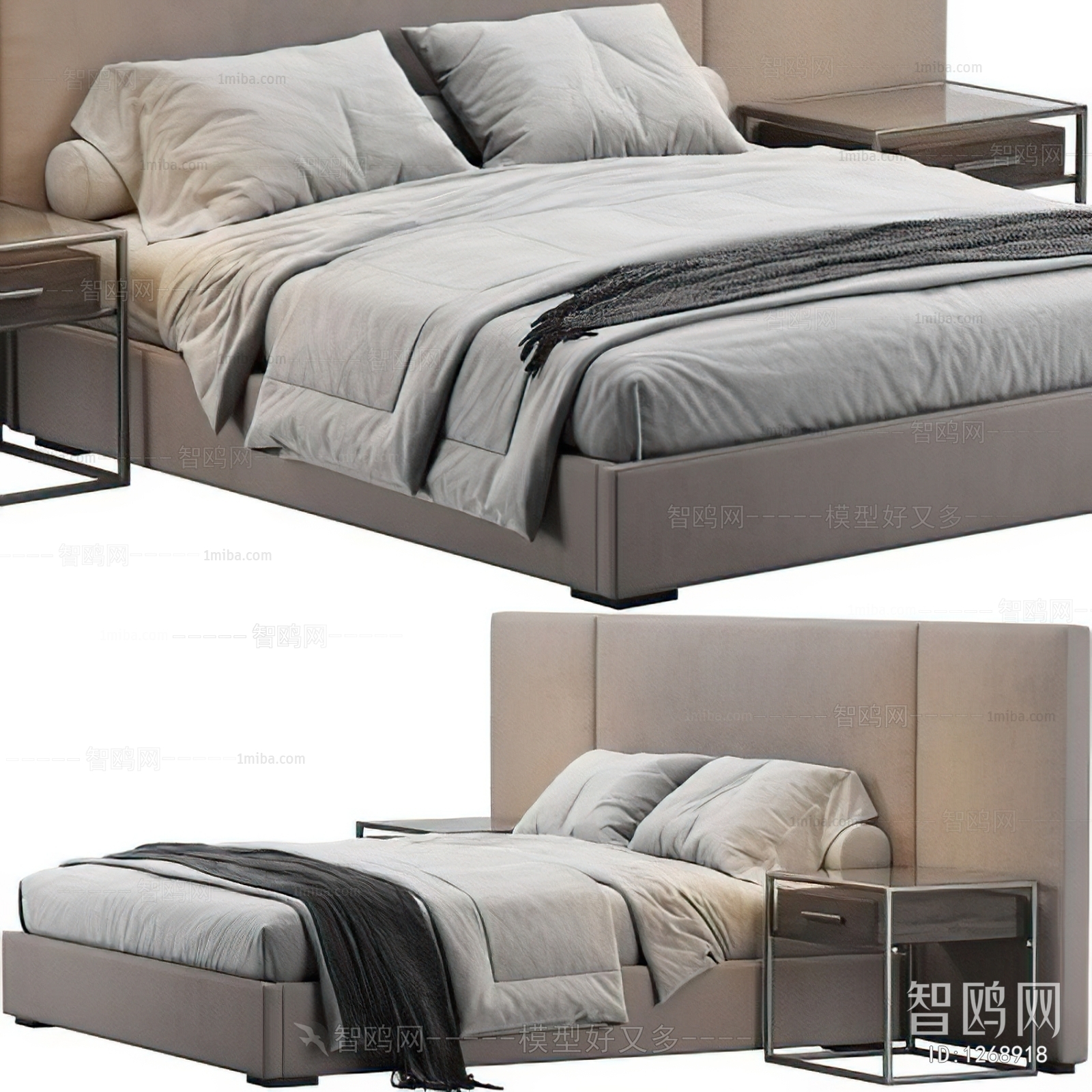 Modern Double Bed