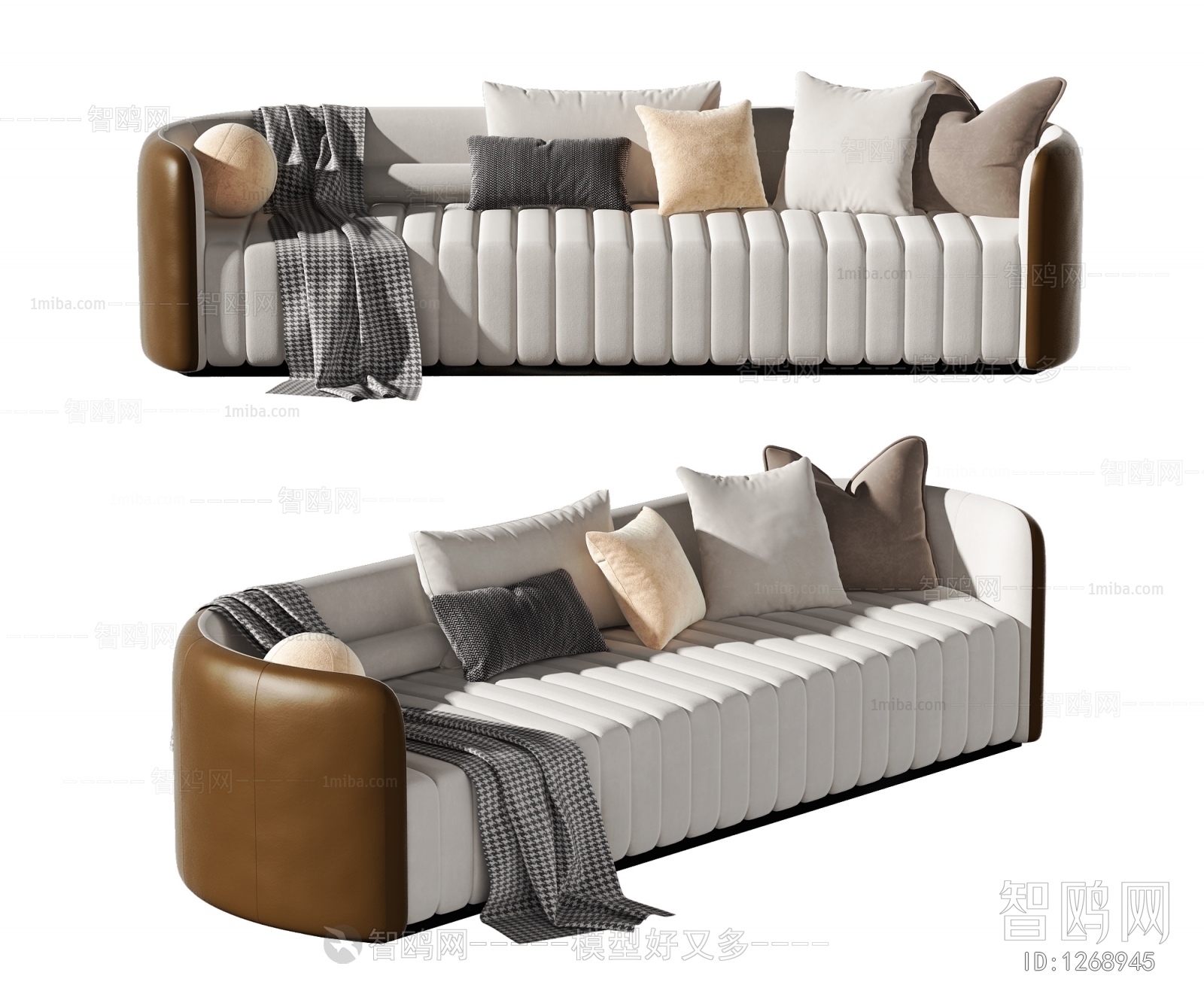 Modern Three-seat Sofa