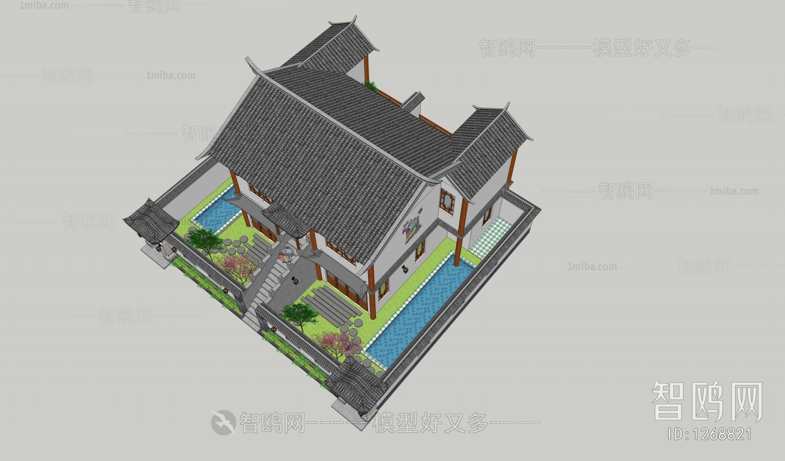 Chinese Style Building Appearance