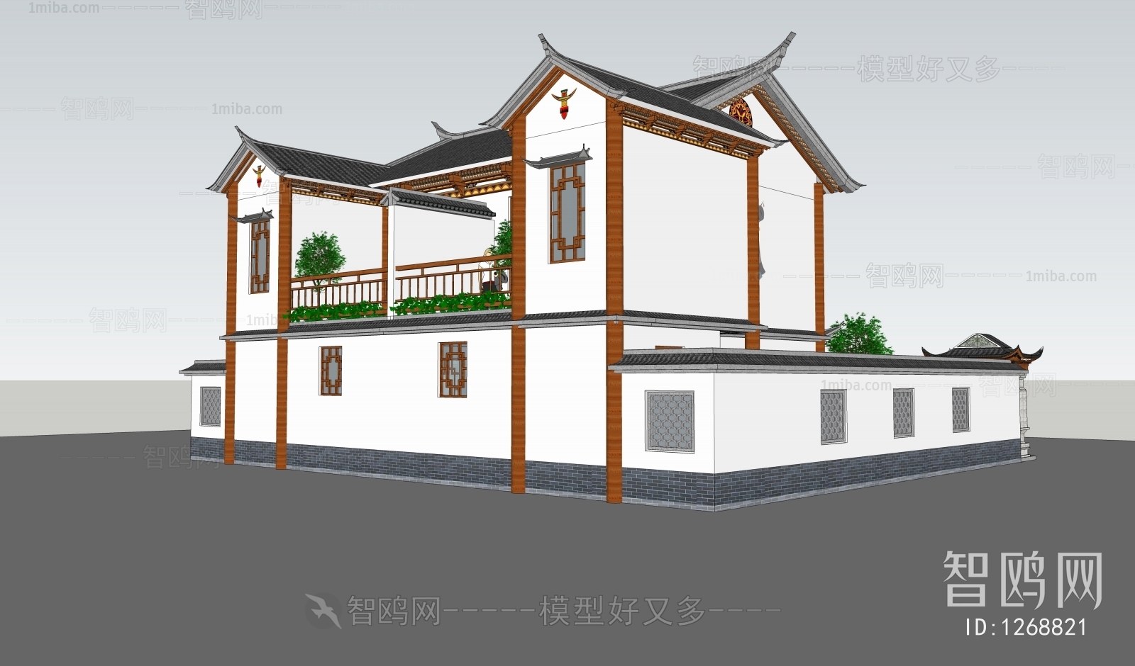 Chinese Style Building Appearance