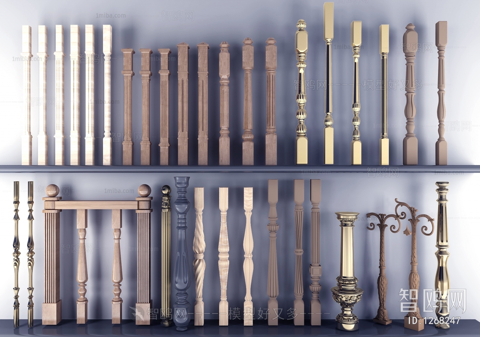 European Style Stair Balustrade/elevator