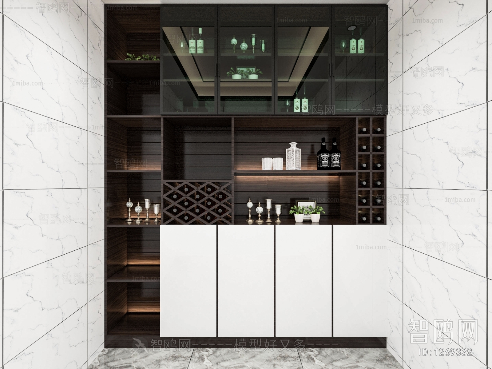 Modern Wine Cabinet