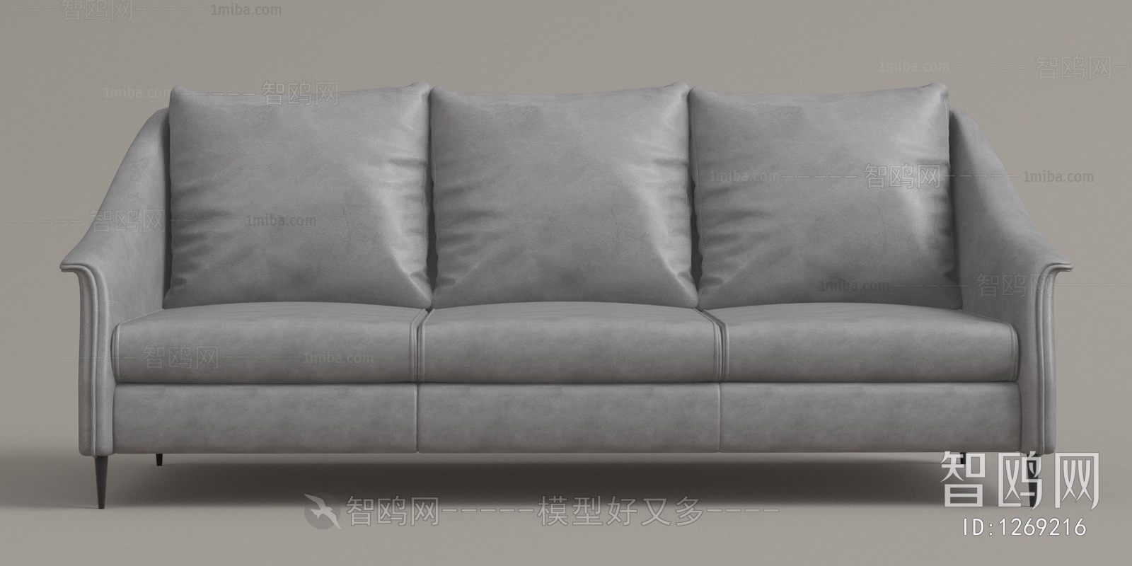 Modern Three-seat Sofa