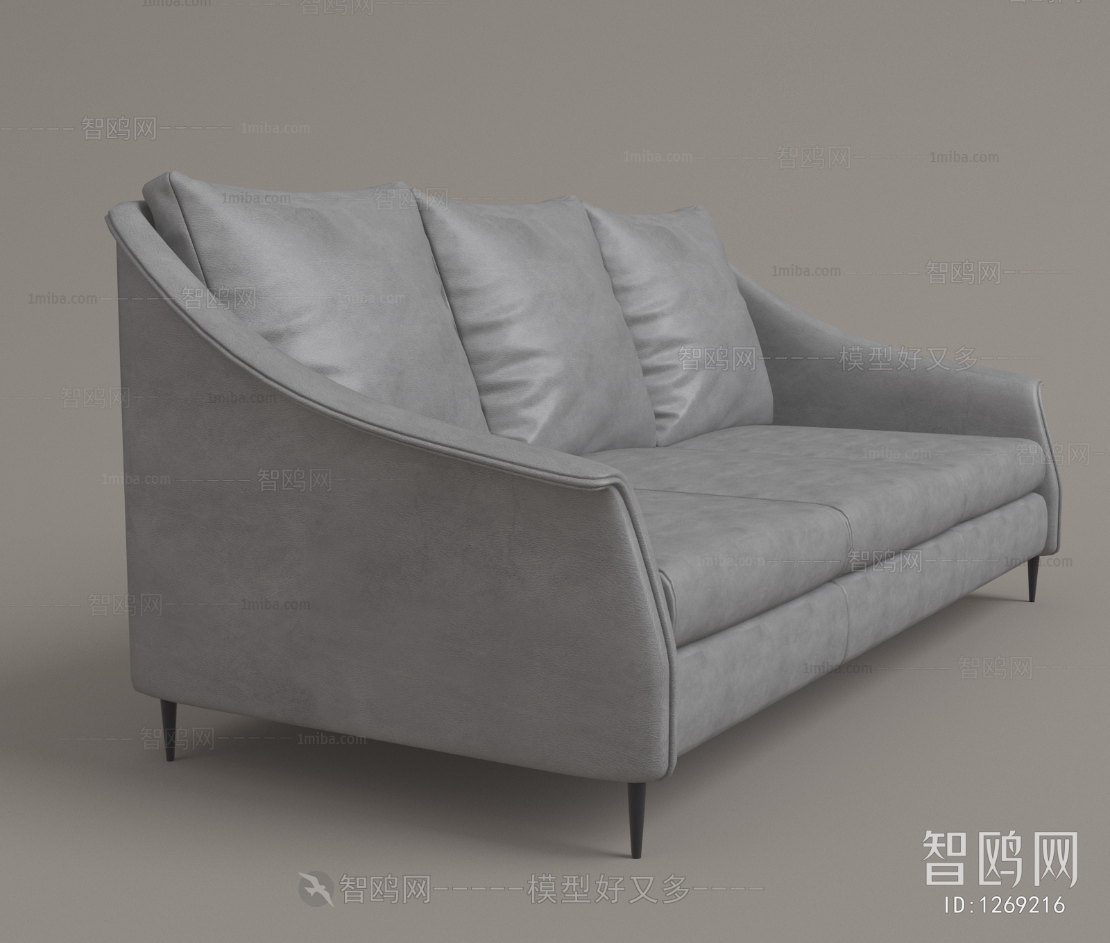 Modern Three-seat Sofa