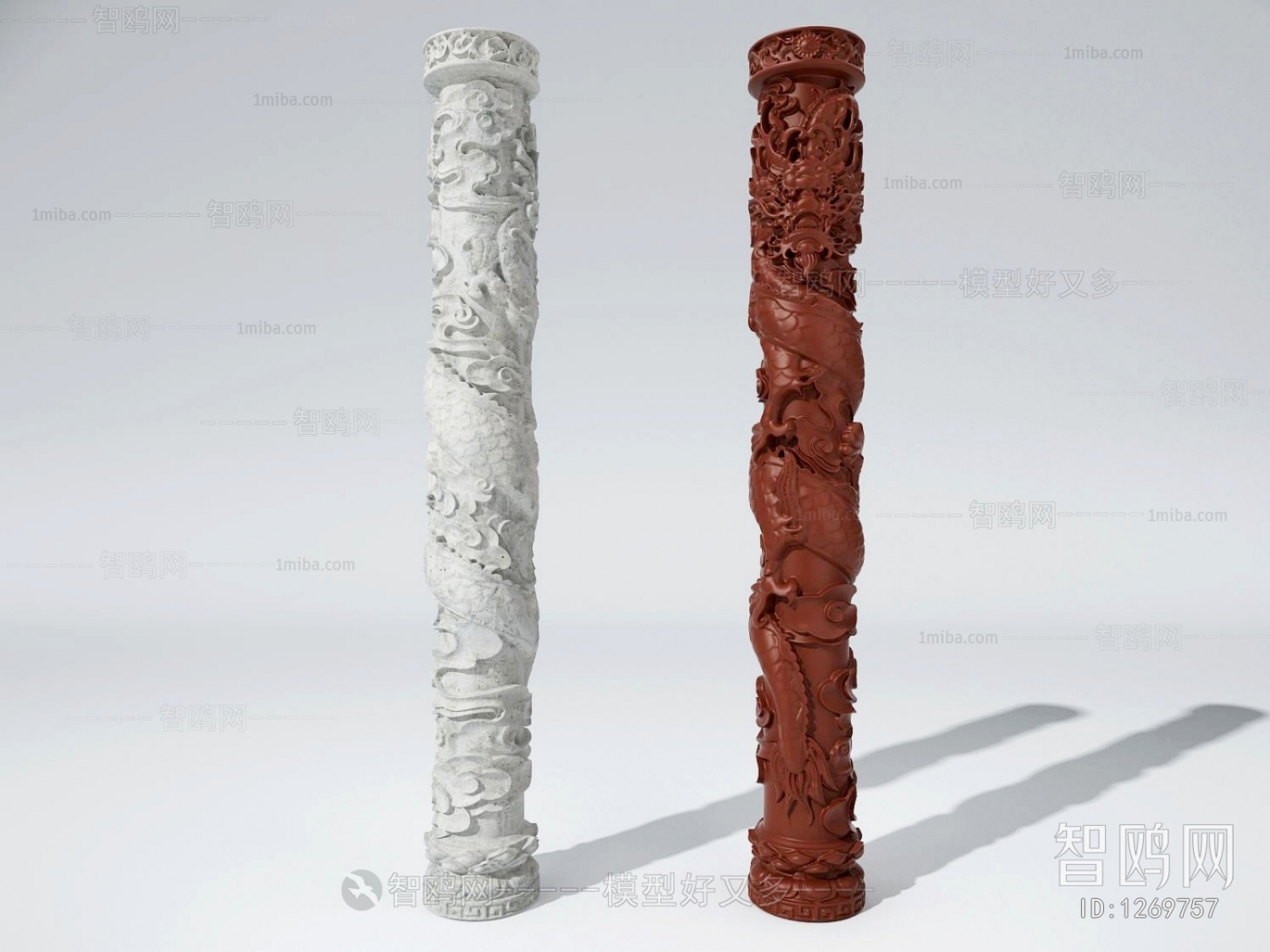 Chinese Style Column