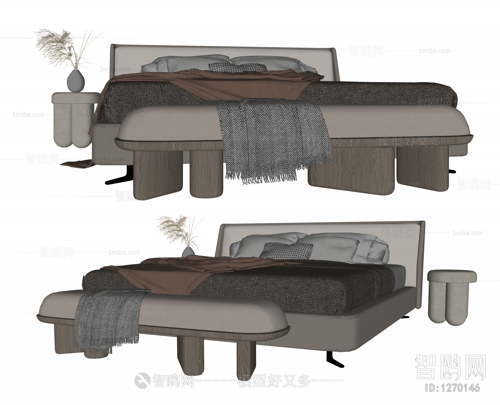 Modern Double Bed