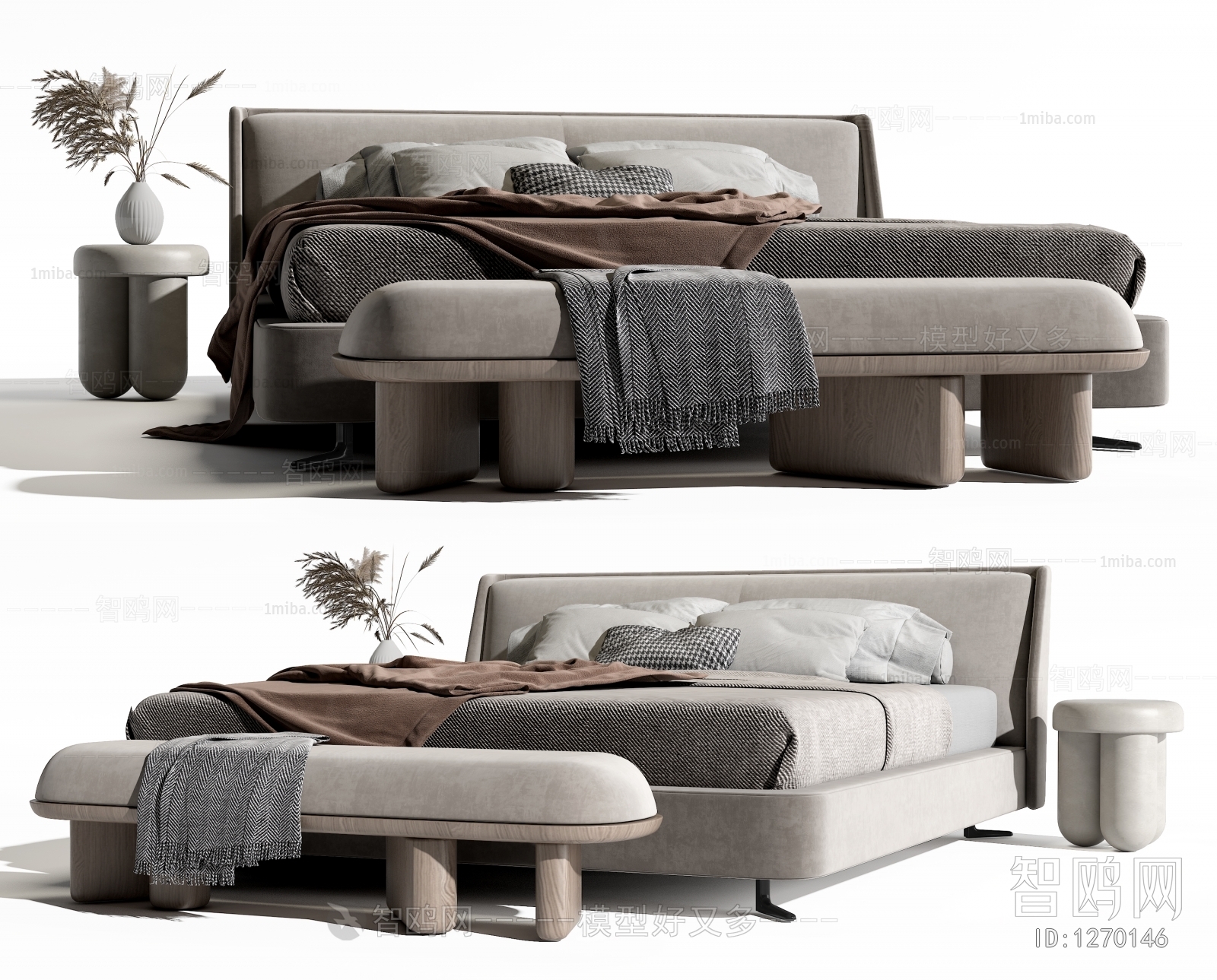 Modern Double Bed