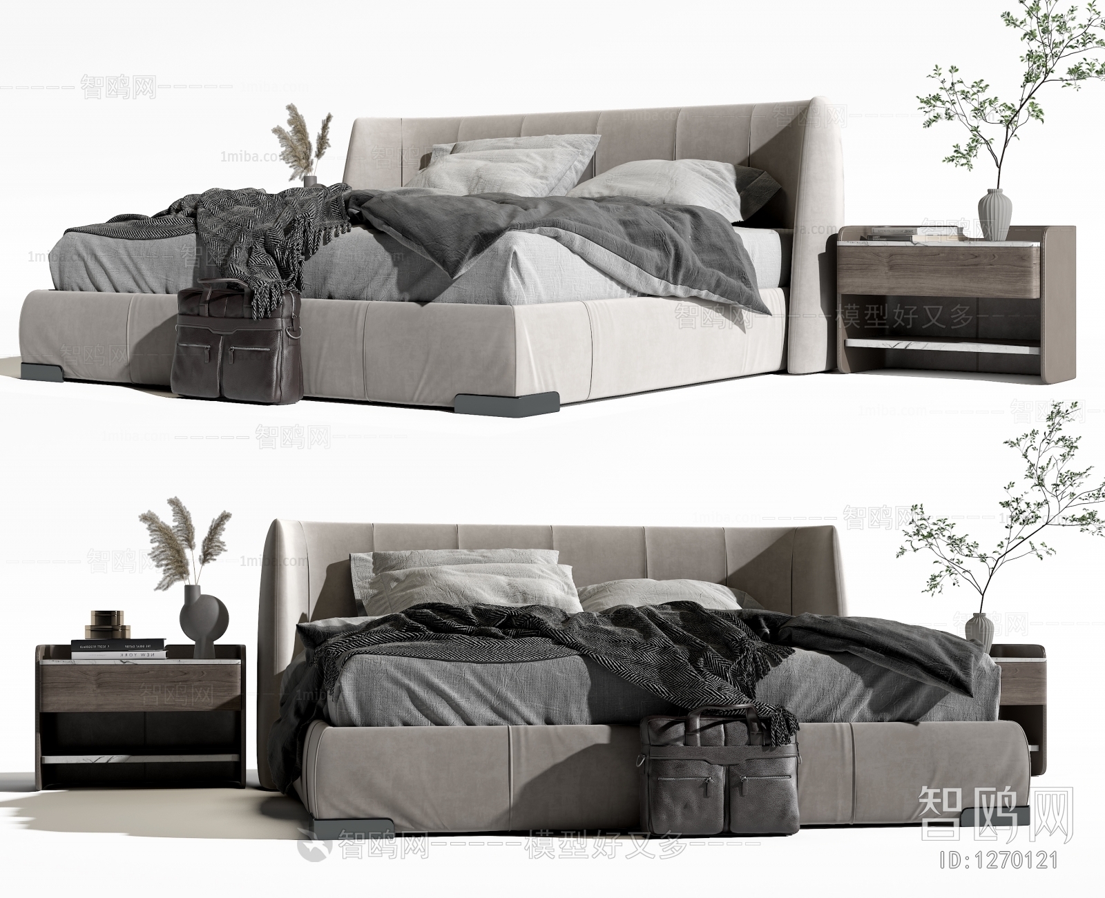 Modern Double Bed