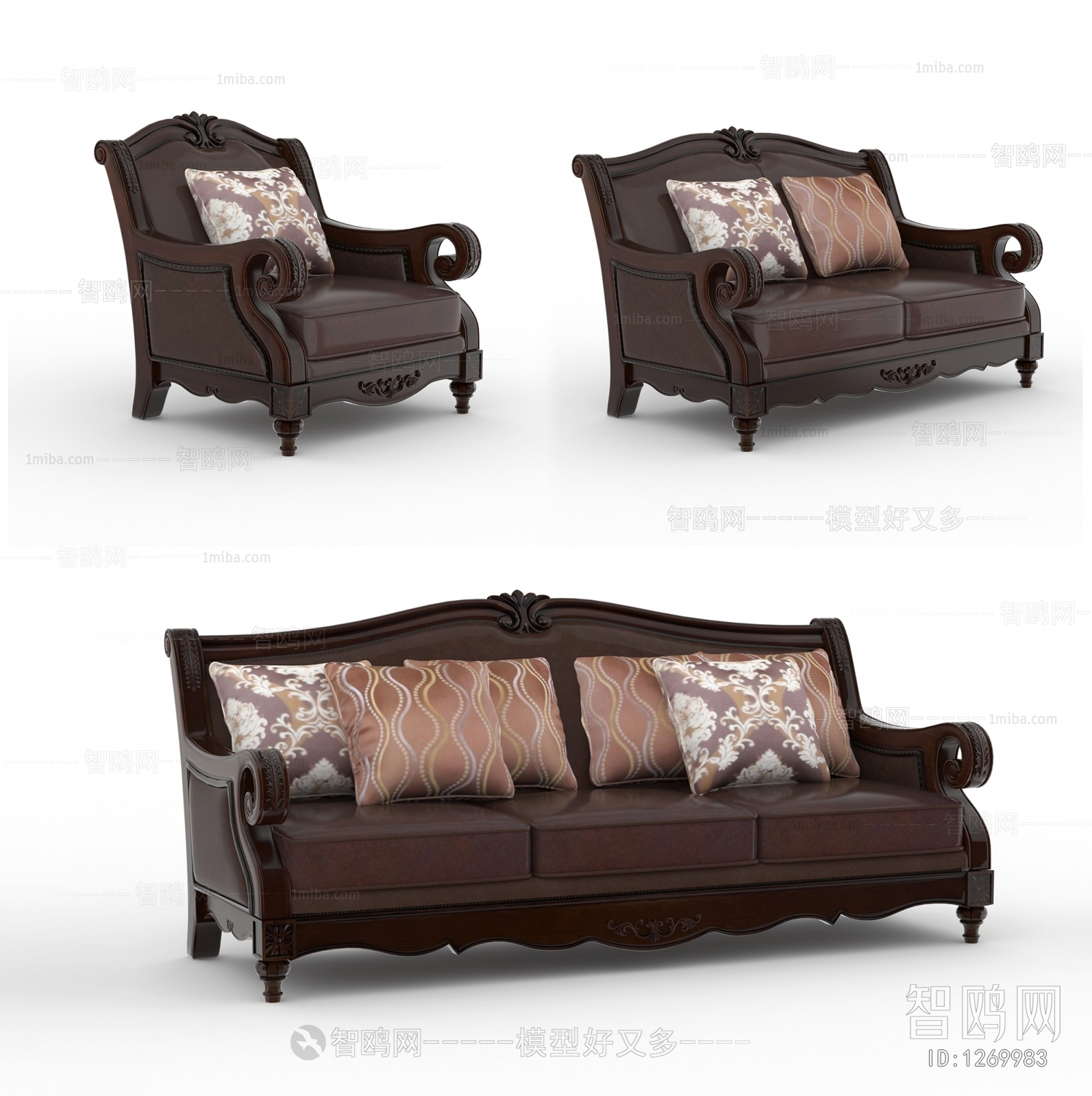 American Style Sofa Combination