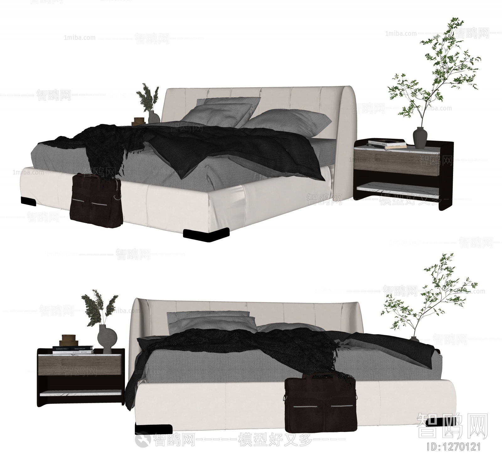 Modern Double Bed