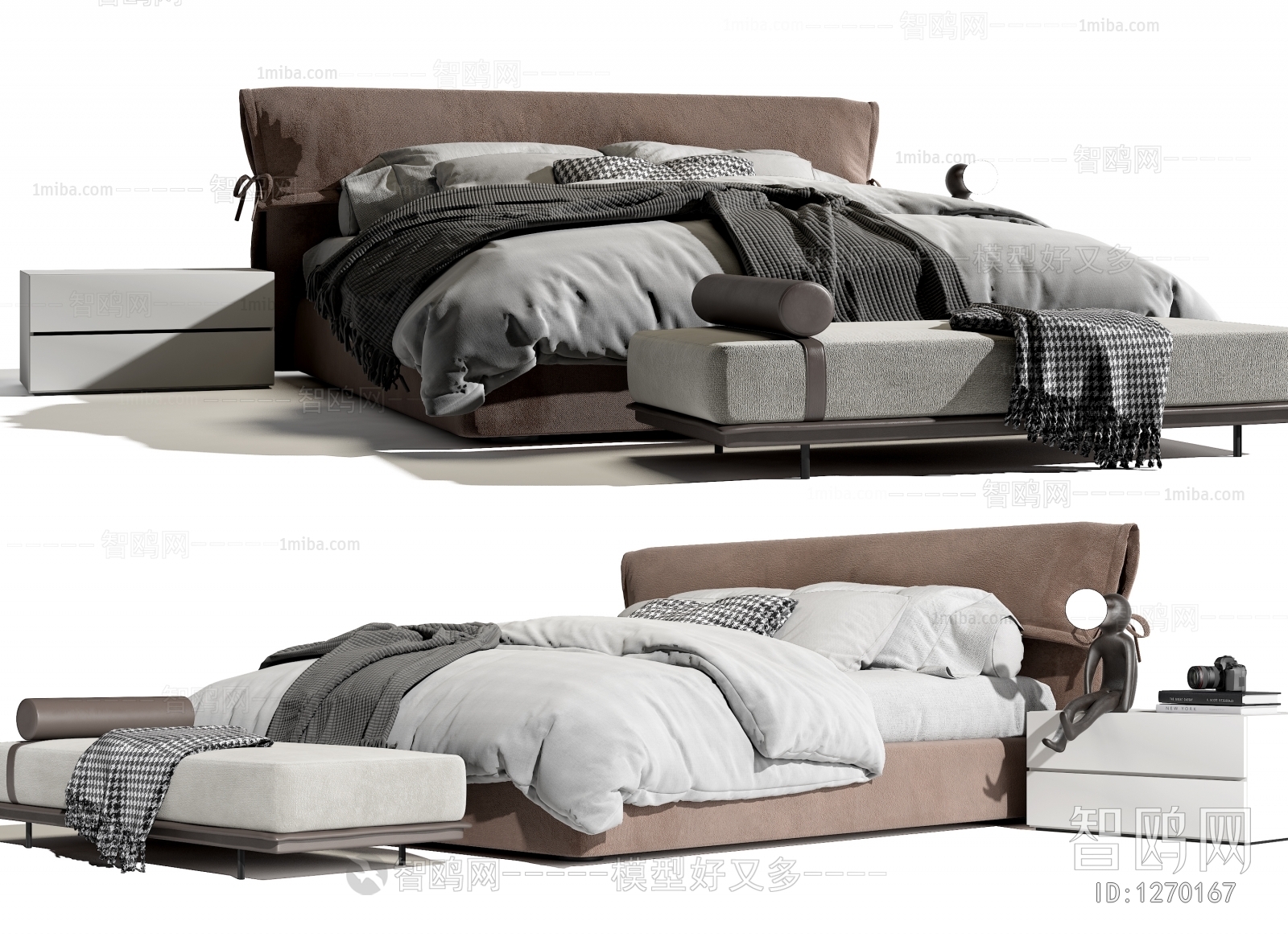 Modern Double Bed