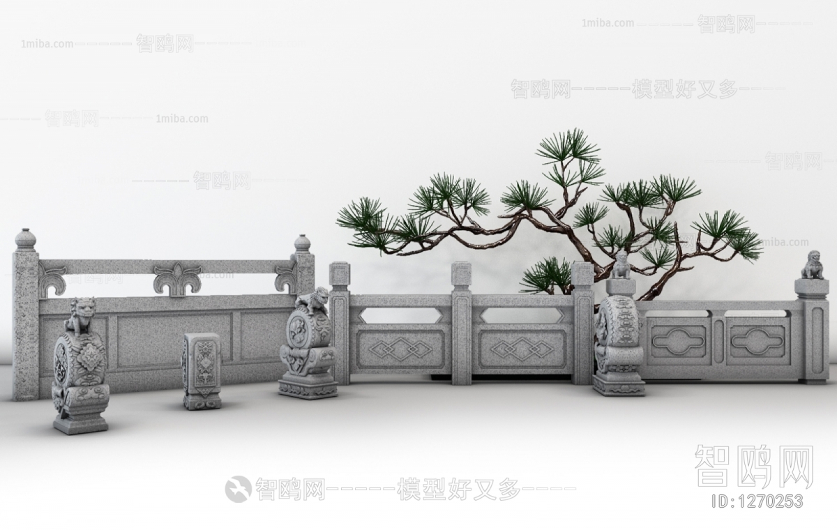 Chinese Style Guardrail