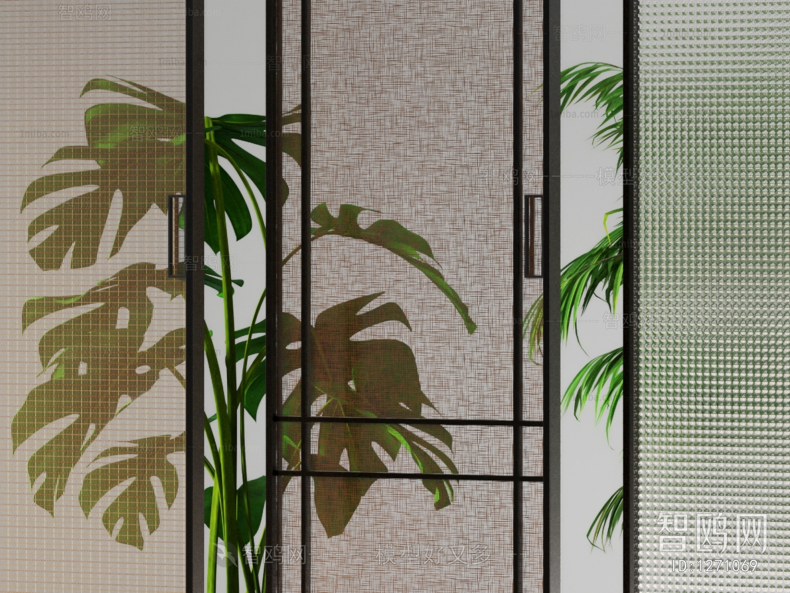 Modern Glass Screen Partition