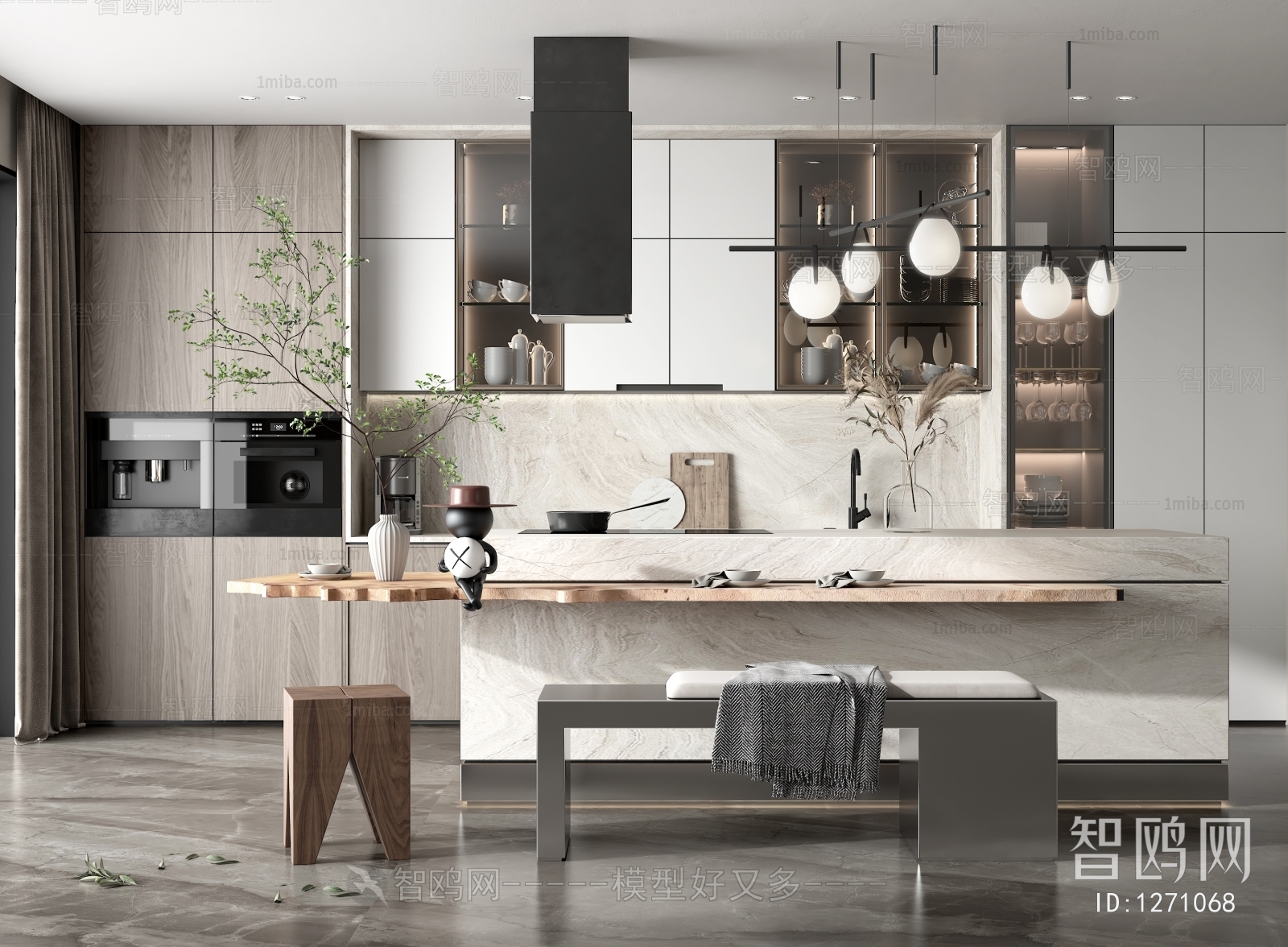 Modern Open Kitchen