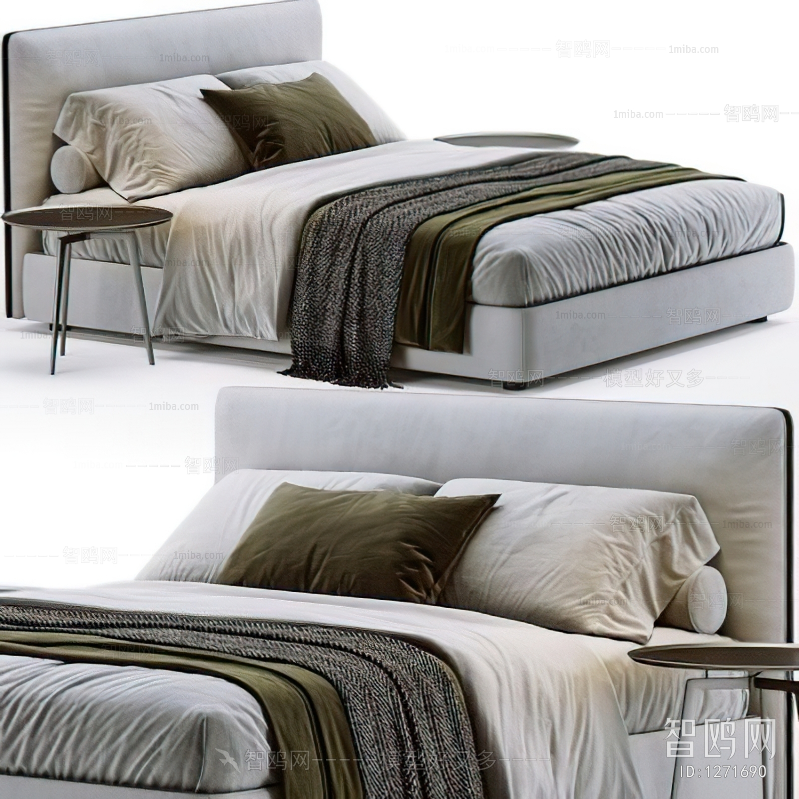 Modern Double Bed