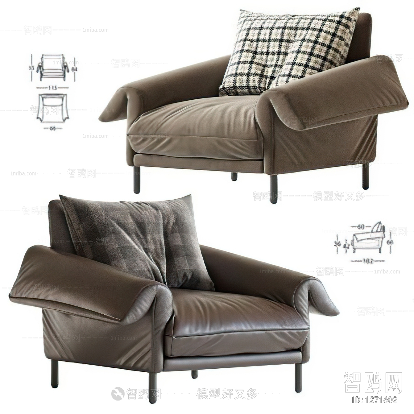 Modern Single Sofa