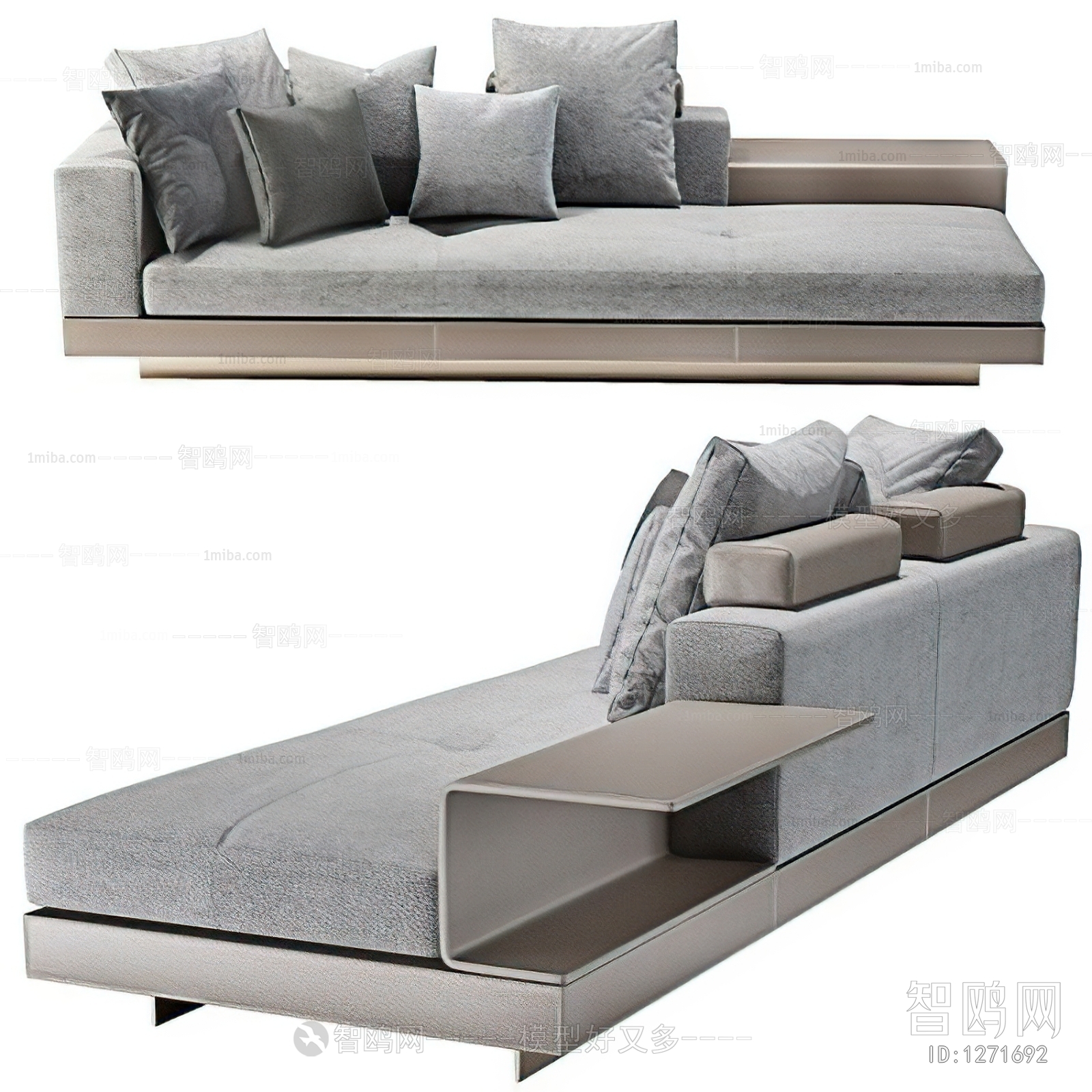 Modern Multi Person Sofa