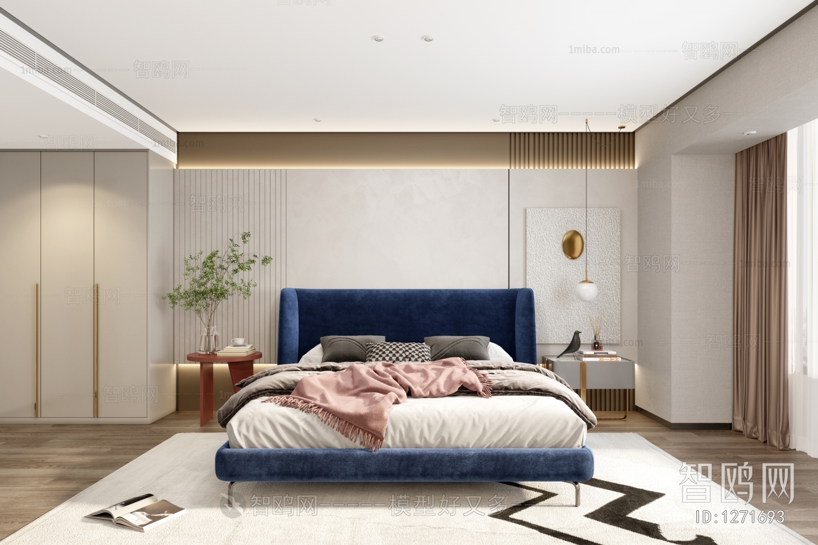 Modern Nordic Style Bedroom