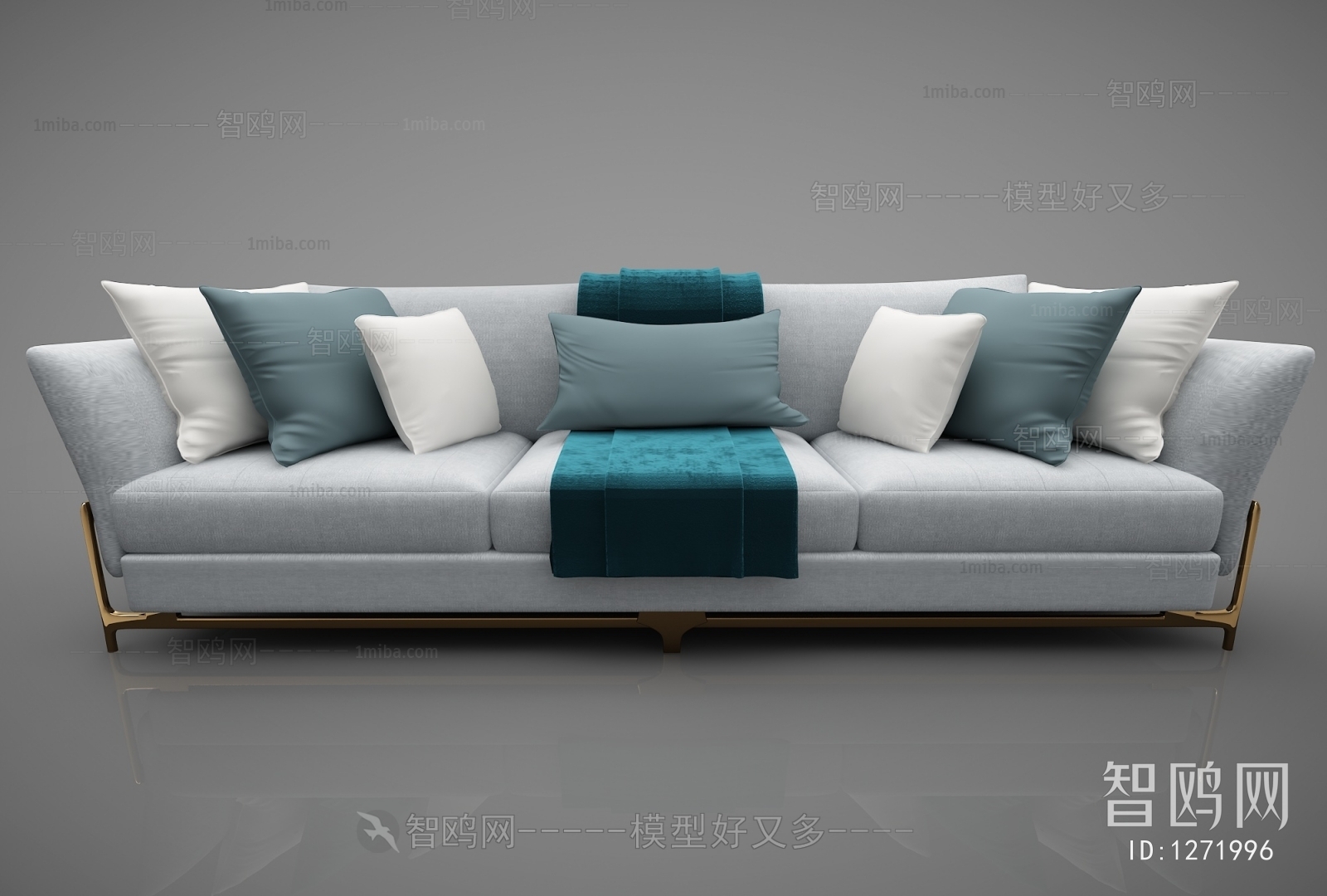 Modern Three-seat Sofa