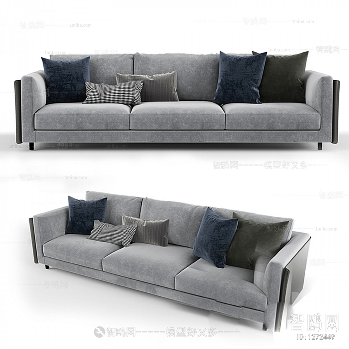 Modern Three-seat Sofa