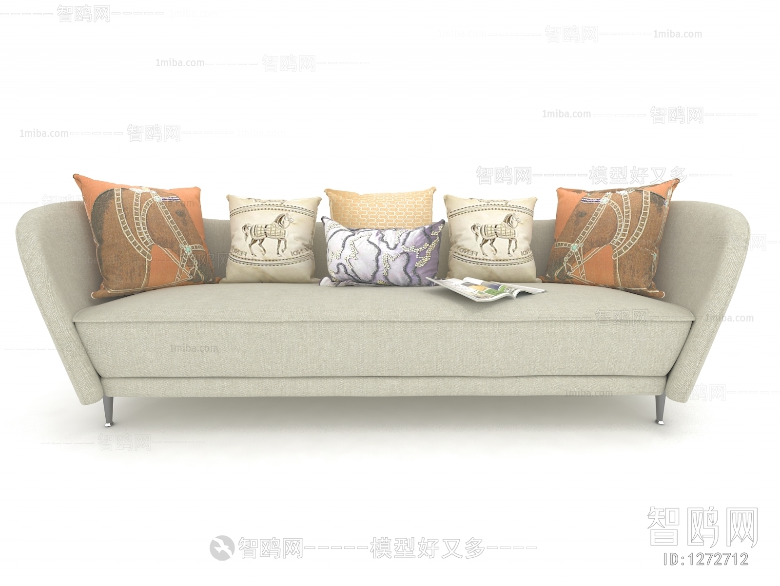 Modern Three-seat Sofa