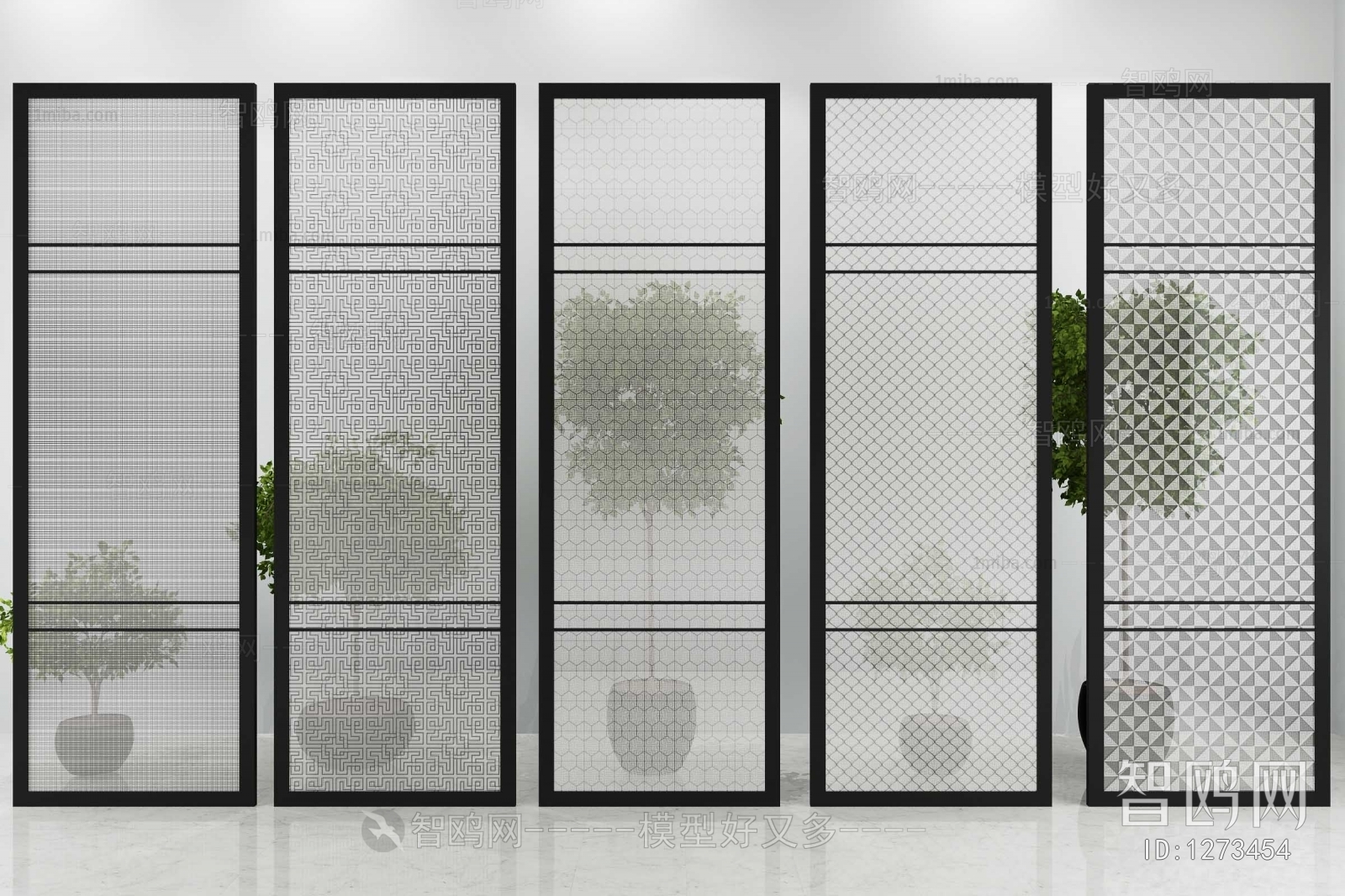 Modern Glass Screen Partition