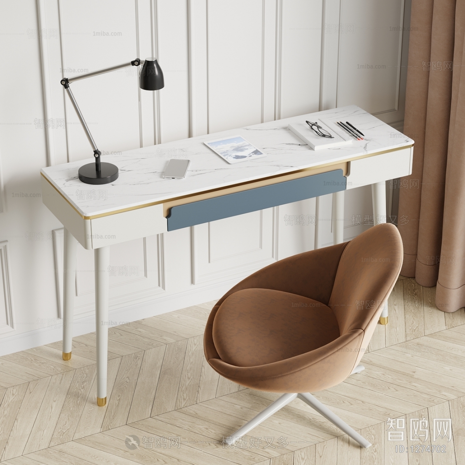 Modern Computer Desk And Chair