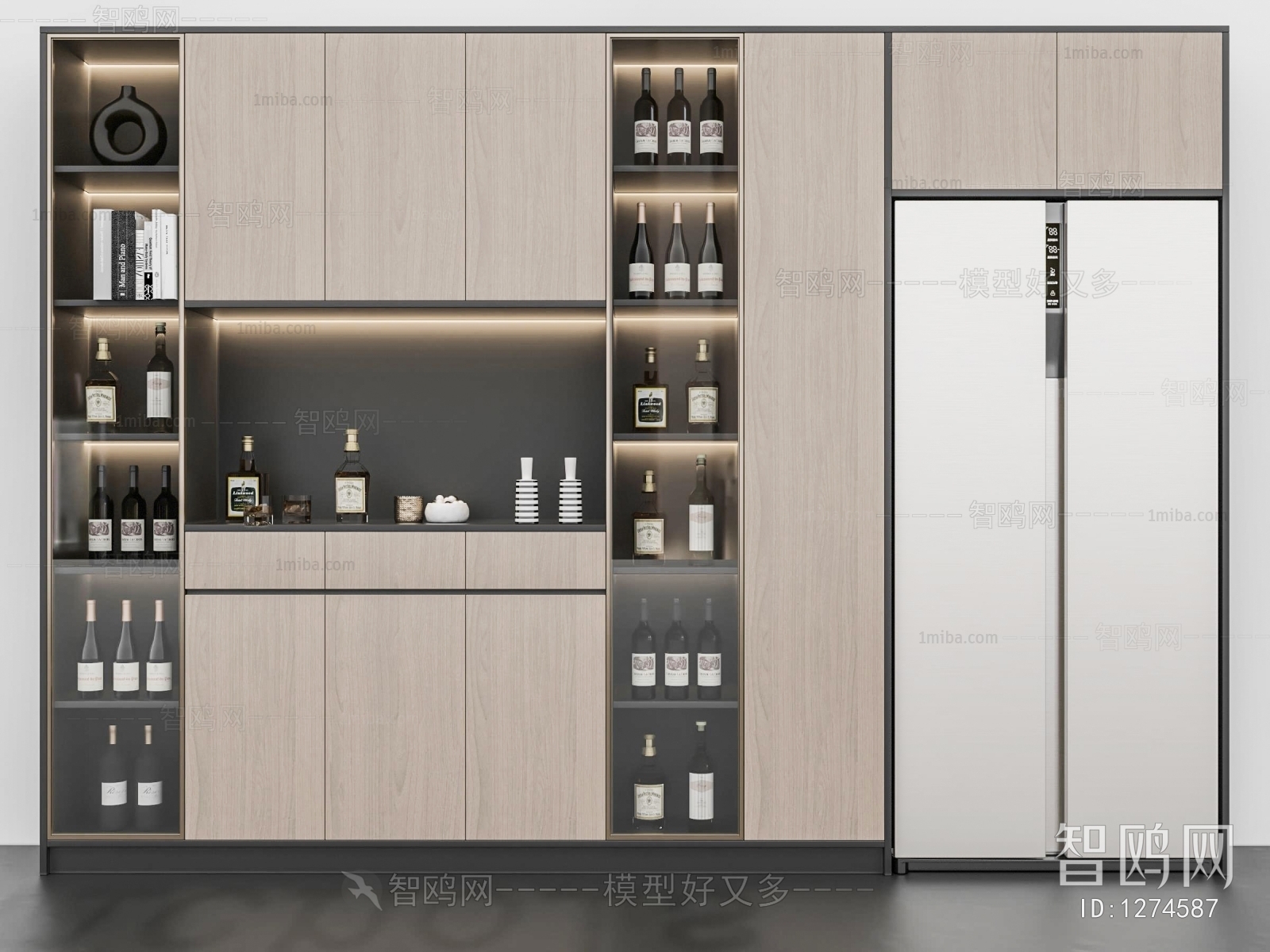 Modern Wine Cabinet