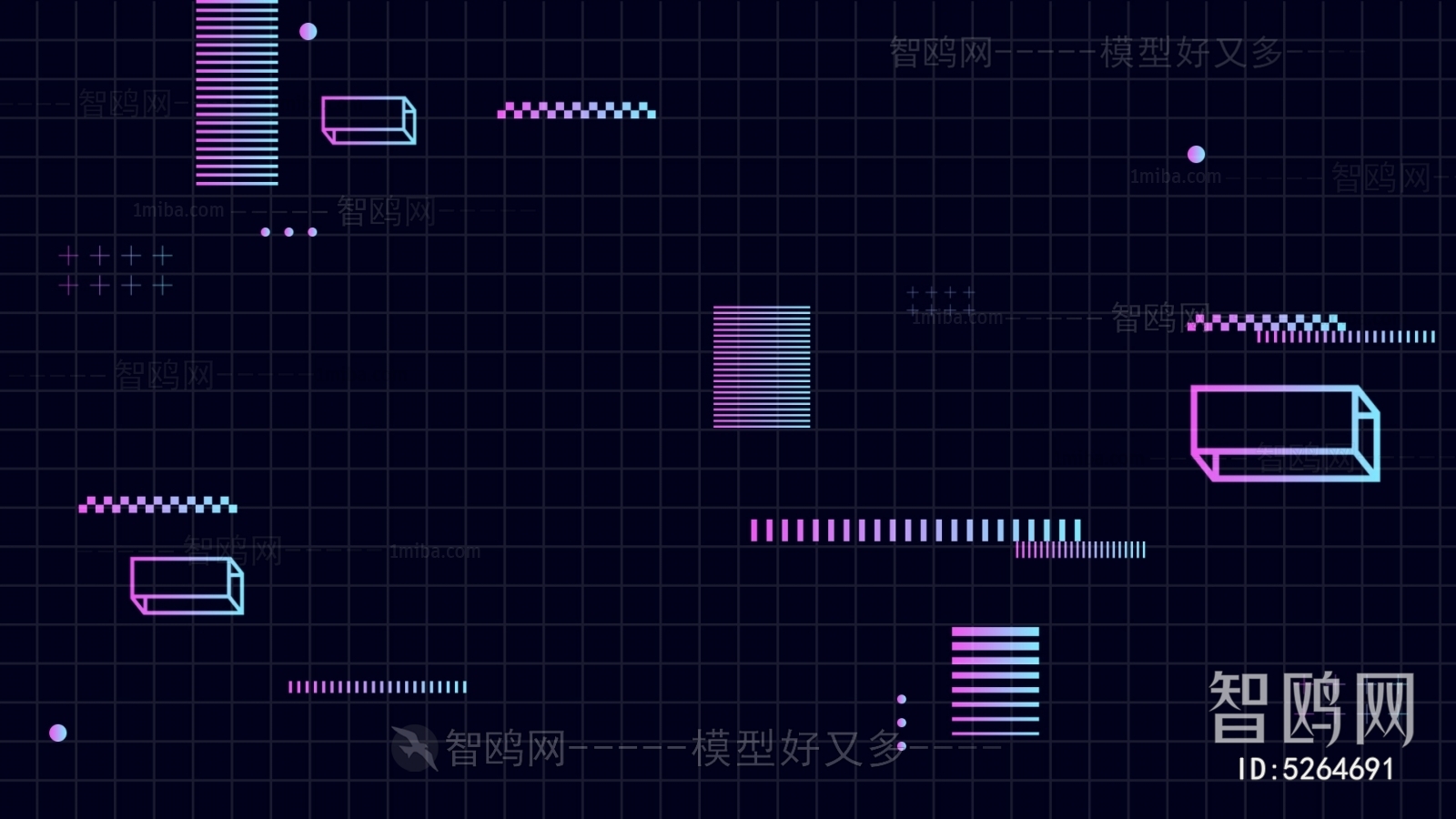 现代感未来科技感海报背景