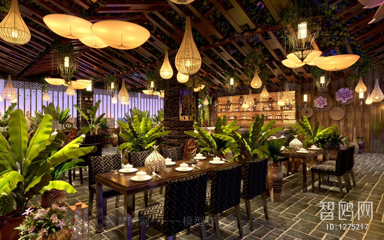 Southeast Asian Style Restaurant