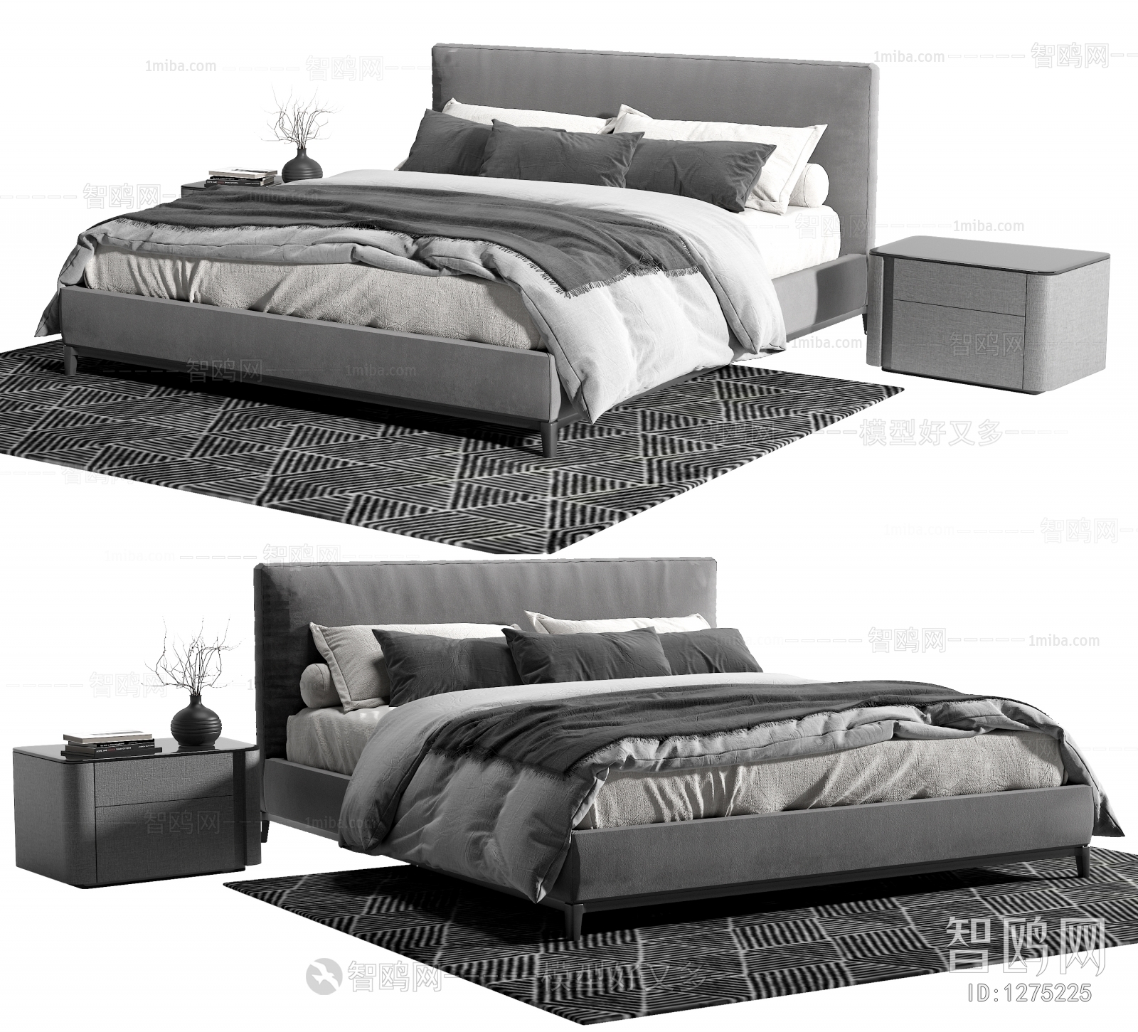 Modern Double Bed